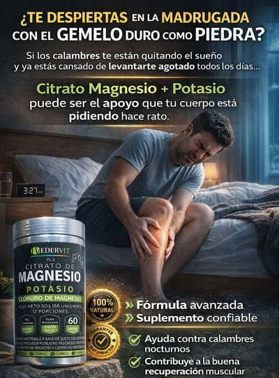 Citrato de Magnesio y Potasio